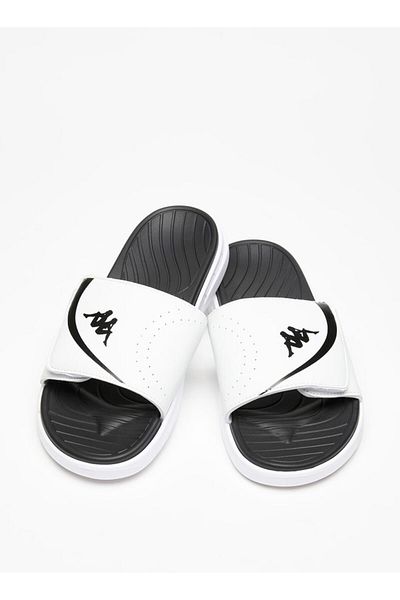 Kappa Men's Logo Print Slip-On Slide Sandals