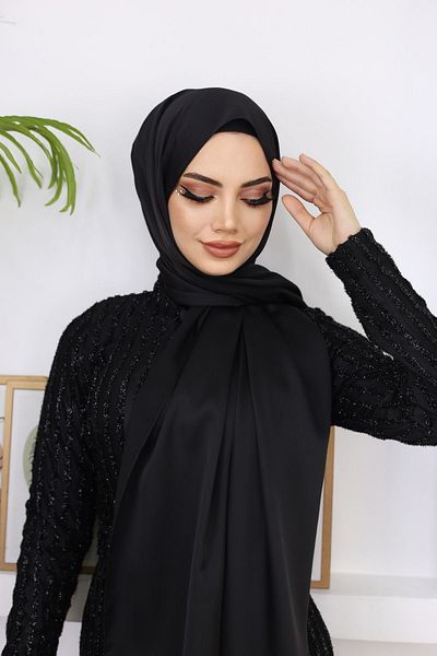 Zerlinda Βραδινό σάλι Kobe Satin (Dubai Silk).
