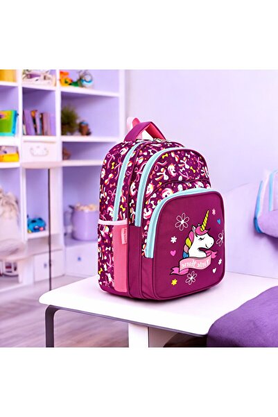 Shopiolog 3-секційний та водонепроникний ортопедичний рюкзак для дівчаток поч...