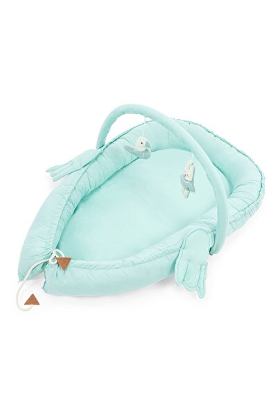 Wellgro Melek Kanatlı Babynest, Bebek Yatağı-mint, ilk Yatağım, Oyuncak Barlı...