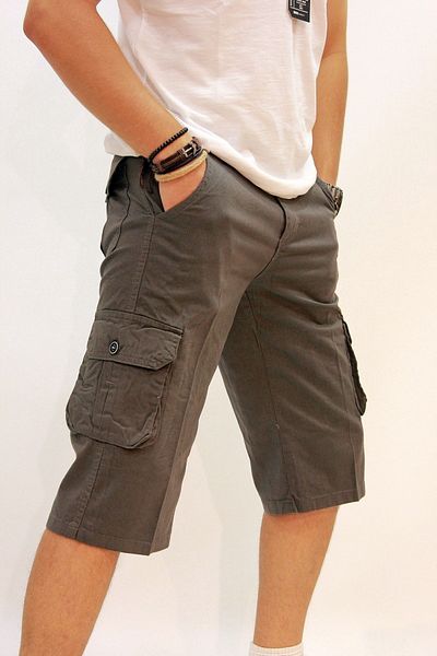 butiksinope Kfk2 Ανδρικό Cargo Bermuda σορτς Anthracite
