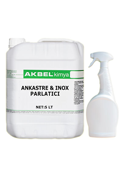 akbel Ankastre Inox Parlatıcı 5 Lt+uygulama Spreyi