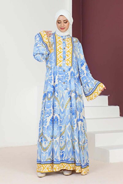 SGS Φόρεμα ΜΠΛΕ Hale Viscose