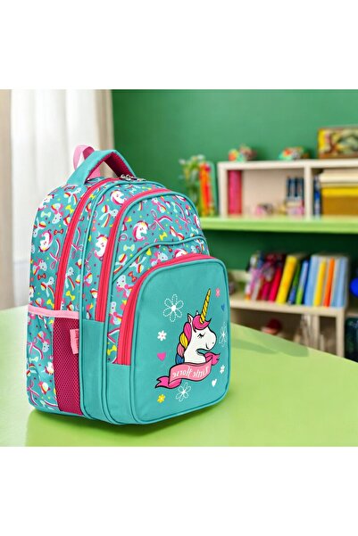 Shopiolog 3-секційний та водонепроникний ортопедичний рюкзак для дівчаток поч...