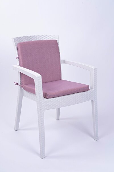 ALTINPAMUK Daisy Lilac 40x83 cm Chair - Sponge, Special Stitched and Laced