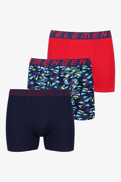 koza iç giyim Men's 3-Piece Cotton Lycra Boxers