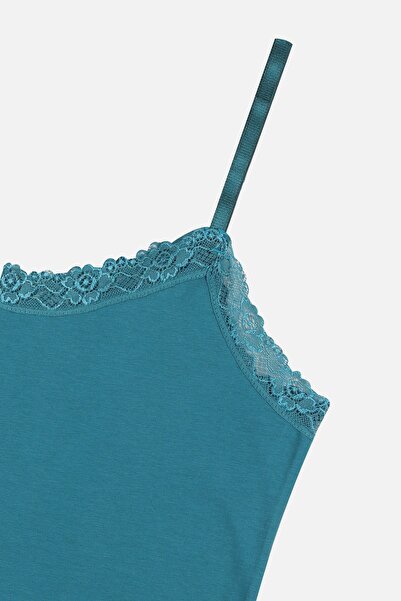 koza iç giyim Women's 2-Piece Rope Strap Lace - Athlete with Adjustment Ring