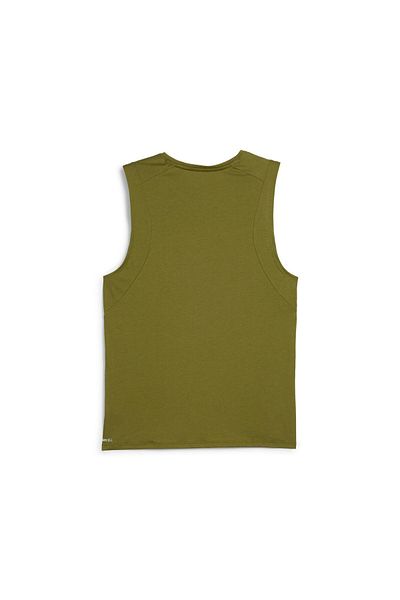 Puma Olive Fit Triblend Sleeveless Tank