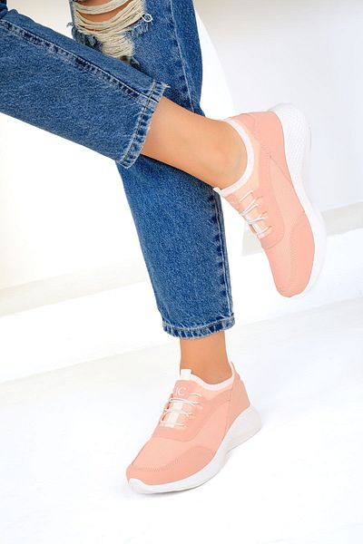 SOHO Weiße Puder-Sneakers für Damen - 15226
