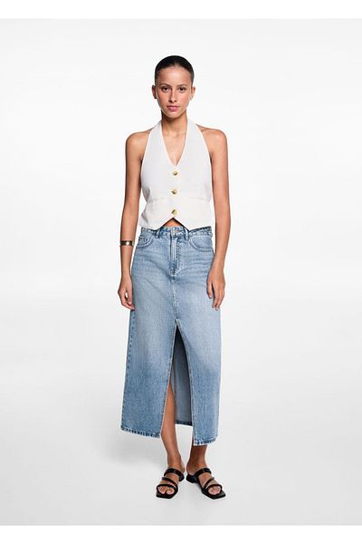 Mango Teen Pantofi portocalii pentru copii