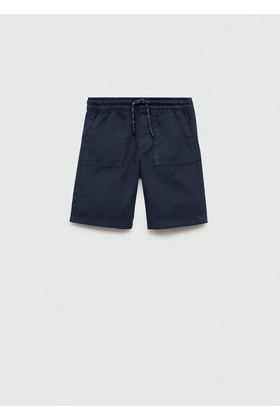MANGO Kids Bermudashorts mit Gummizug in der Taille