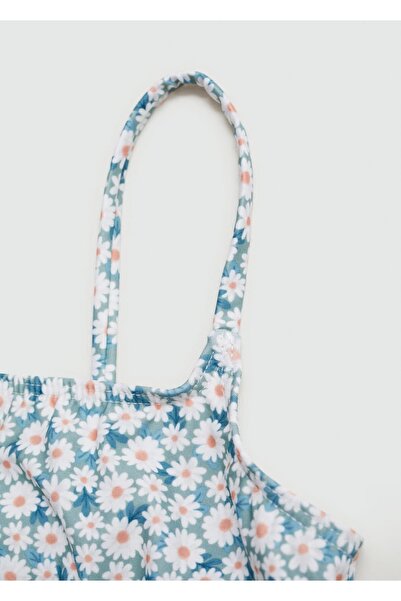 MANGO Kids Çiçek Desenli Bikini