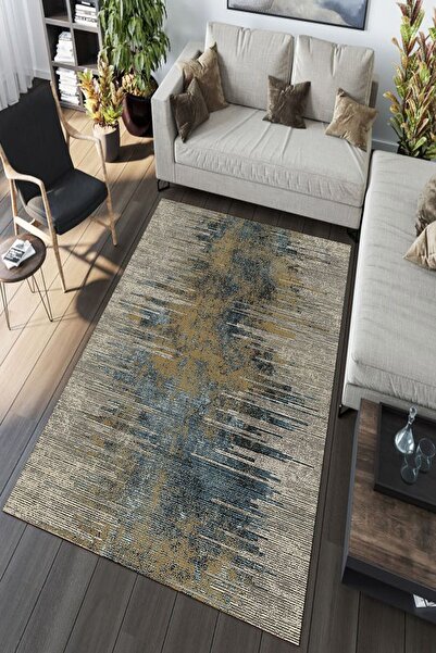 CAPPİO HALI Renkli Ritim Çizimli Halı - Cp593