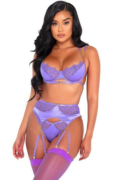Batıdan Γυναικείο σετ εσωρούχων Fancy Lace Garter