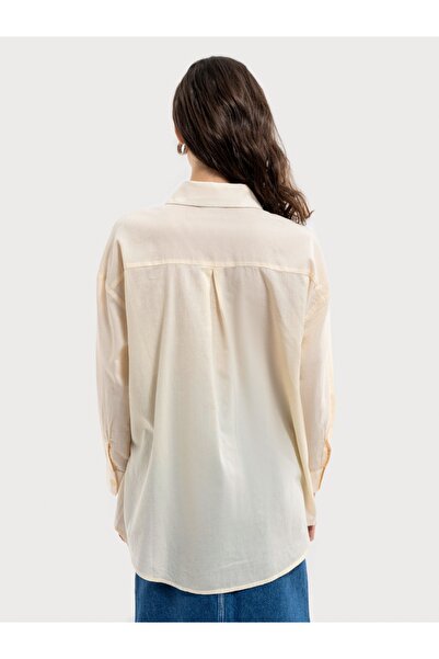 Loft Lf2036562 Camel Women's Long Sleeve Shirt