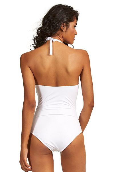 Argento Costum de baie de culoare albă