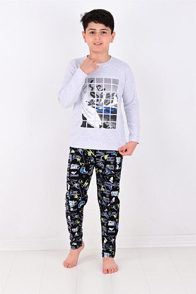 vitmo Boy - Winter Games Long Sleeve Pajama Set