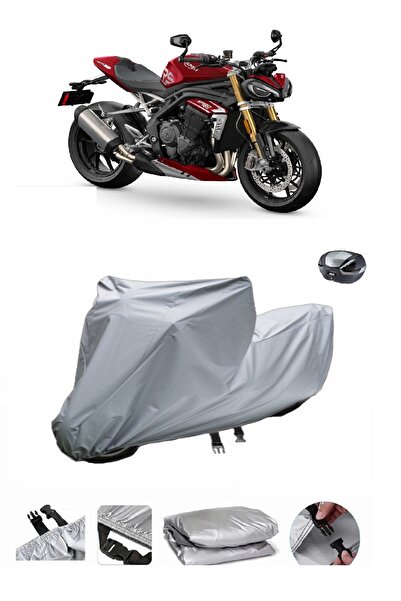 BODYGARD Speed Triple 1200 RR - مشمع دراجة نارية سميك للغاية ومتوافق مع الحقي...