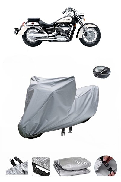 BODYGARD Honda VT 750 C Shadow - مشمع دراجة نارية سميك للغاية ومتوافق مع الحق...