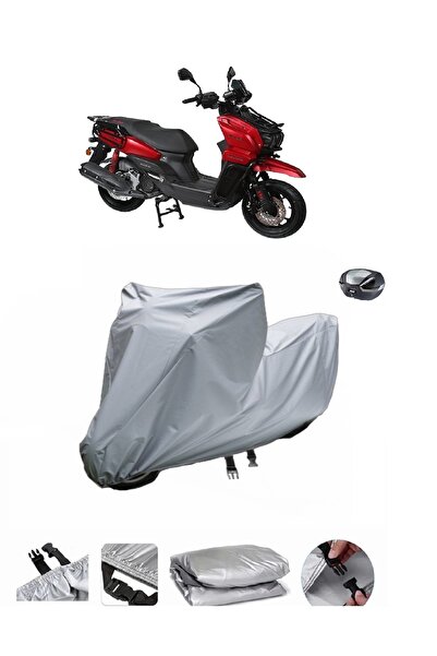 BODYGARD RMG Moto Panzer 125 - مشمع دراجة نارية سميك للغاية وحقيبة خلفية