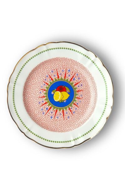 Bitossi Home Bel Paese Lemon Porselen Meyve Tabağı 20,5 Cm