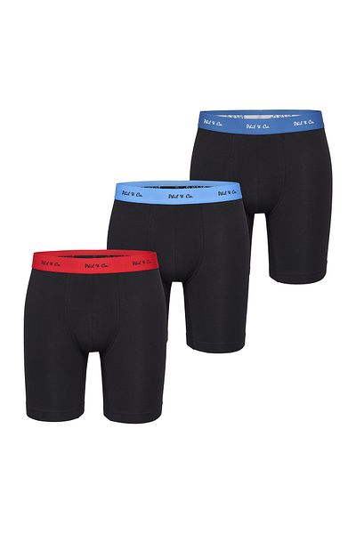 Phil & Co. Berlin Lange Boxershorts aus Jersey im Retro-Stil