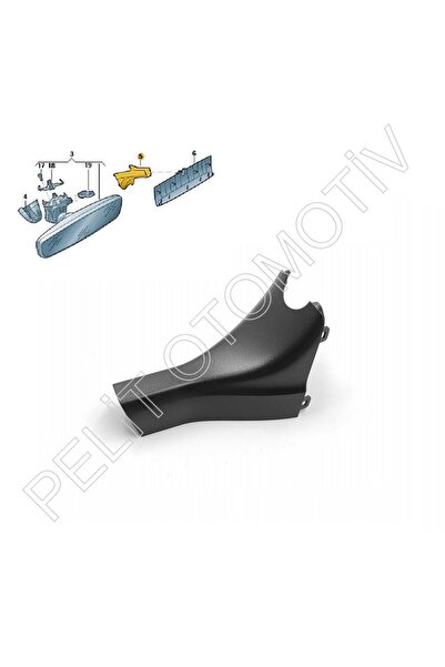PELİTOTOMOTİV Passat B8 Iç Dikiz Ayna Kapağı 3g0857593 (2015-2023)