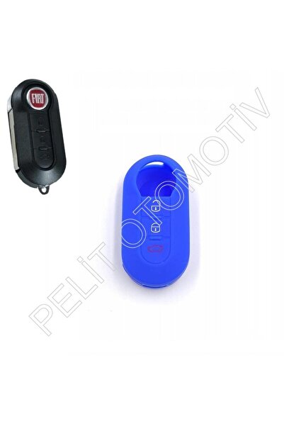 PELİTOTOMOTİV Fiat Doblo Fiorino Ducato Punto Bravo капак за ключ силикон син