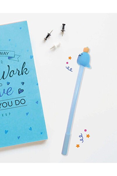 Kağıt Gemi Dükkan Mavi Sevimli Sumikko Gurashi Kalem