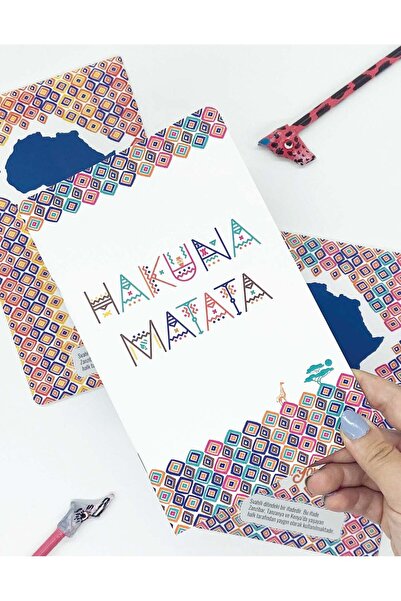 Kağıt Gemi Dükkan Set de 3 caiete africane