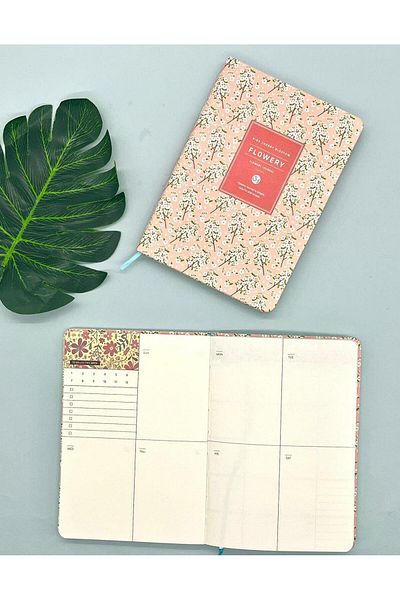 Kağıt Gemi Dükkan Cherry Blossom Agenda Notebook Planner-bullet Journal