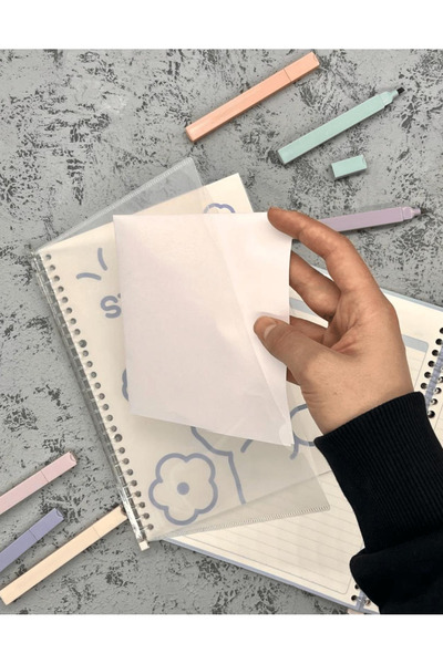 Kağıt Gemi Dükkan Sevimli Tavşan Desenli Spiralli Binder B5 Defter / Scrapbook /Notebook/Bullet Journal