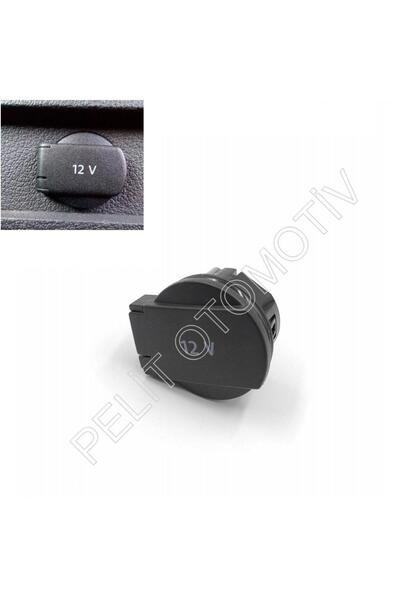 PELİTOTOMOTİV جولف بلس 2005-2014 مقبس ولاعة وحدة التحكم 12 فولت غطاء 1 كيلو09...