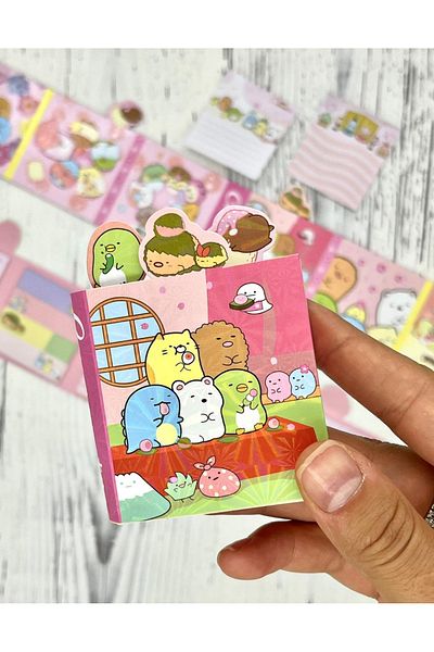 Kağıt Gemi Dükkan Cute Sumikko Food Themed Post-it / Sticky Note / Index