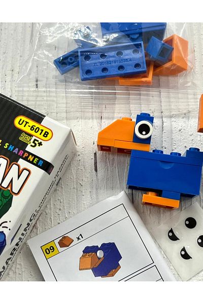 Kağıt Gemi Dükkan Parrot Lego Pencil Sharpener / Pencil Sharpener