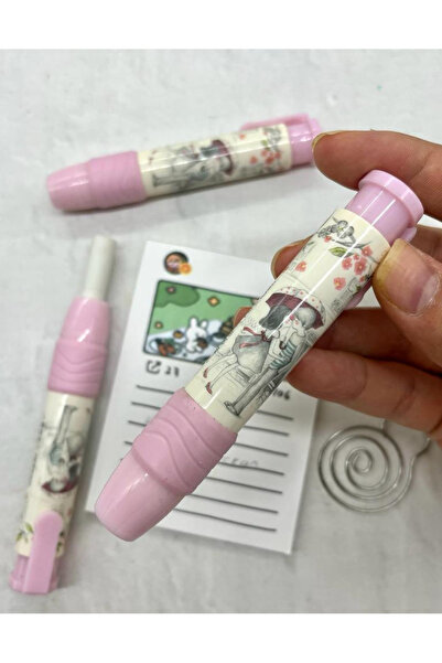 Kağıt Gemi Dükkan Прекрасна розова двустранна гума