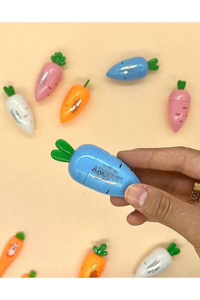 Kağıt Gemi Dükkan Blue Carrot Pencil Sharpener / Pencil Sharpener
