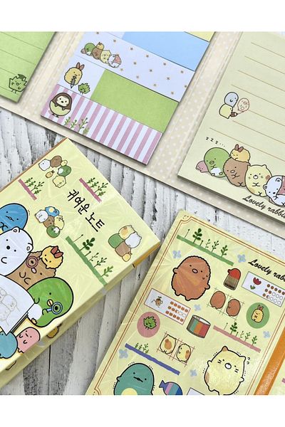 Kağıt Gemi Dükkan Cute Sumikko Drawing Themed Post-it / Sticky Note / Index