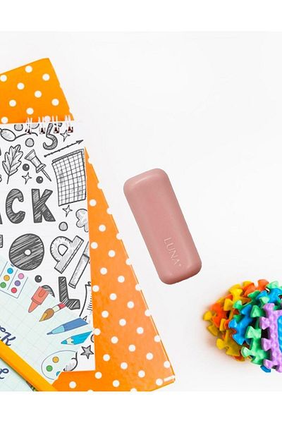 Kağıt Gemi Dükkan Pink Washi Tape Cutter - Bullet Journal and Notebook Decoration Holder