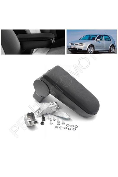 PELİTOTOMOTİV Golf 4 Black Center Console Armrest - 3B0864209SK