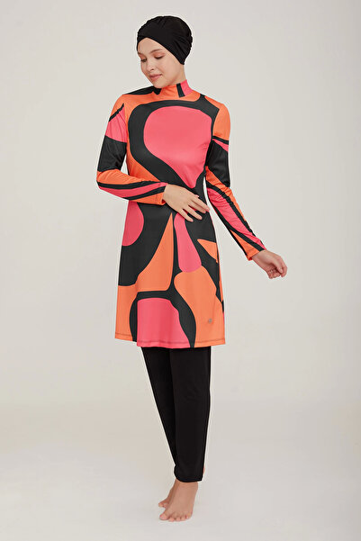 ROZAMAY 9006 Μοντέλο Lycra μακρυμάνικο μαγιό Hijab