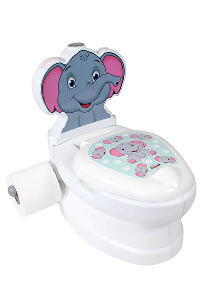 PİLSAN Eğitici Bebek Tuvalet Eğitimi Fil Klozet Lazımlık Oturak