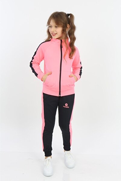 RUN LİFE Children's Tracksuit Set Diver Fabric