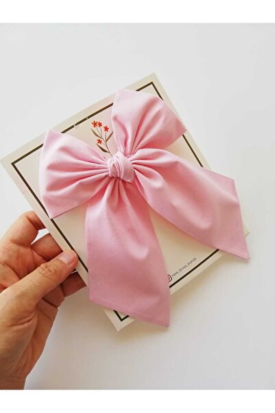 NEW BOWS BANDS Light Pink Girl's Pinwheel Clip Hairpin