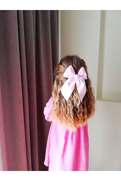 NEW BOWS BANDS Light Pink Girl's Pinwheel Clip Hairpin