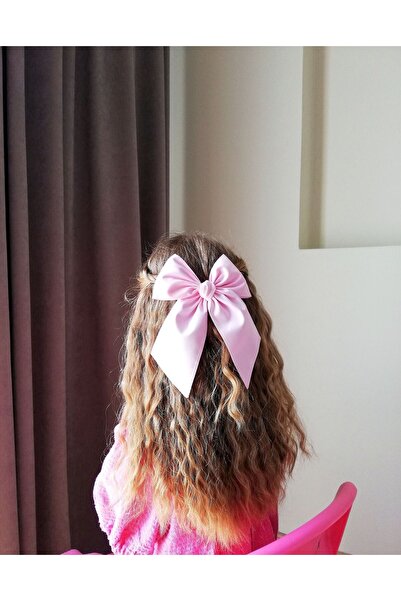 NEW BOWS BANDS Light Pink Girl's Pinwheel Clip Hairpin