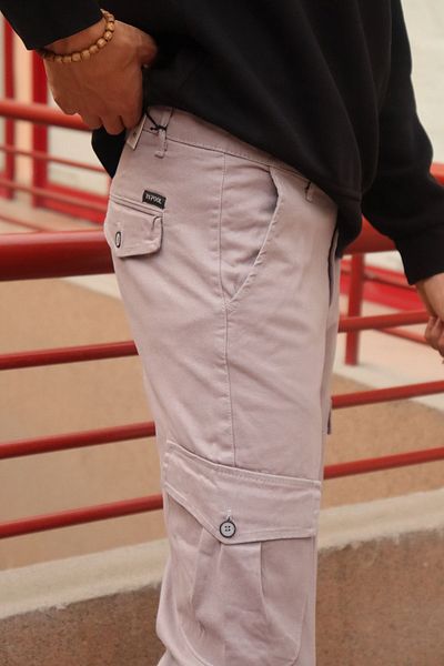 inpool Gabardine Fabric Men's Cargo Pants - 21ınp207