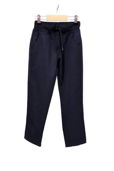 SeaBubbles School Pants - Ribbed Waist and Elastic