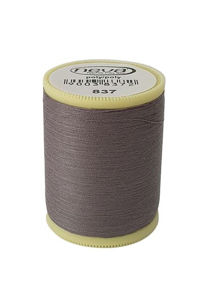 Neva Sewing Thread - 900 Meters - 837 Dark Gray