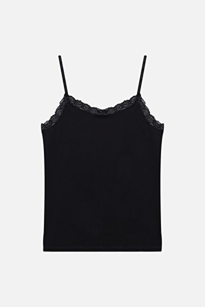 koza iç giyim Women's 2-Piece Rope Strap Lace - Athlete with Adjustment Ring